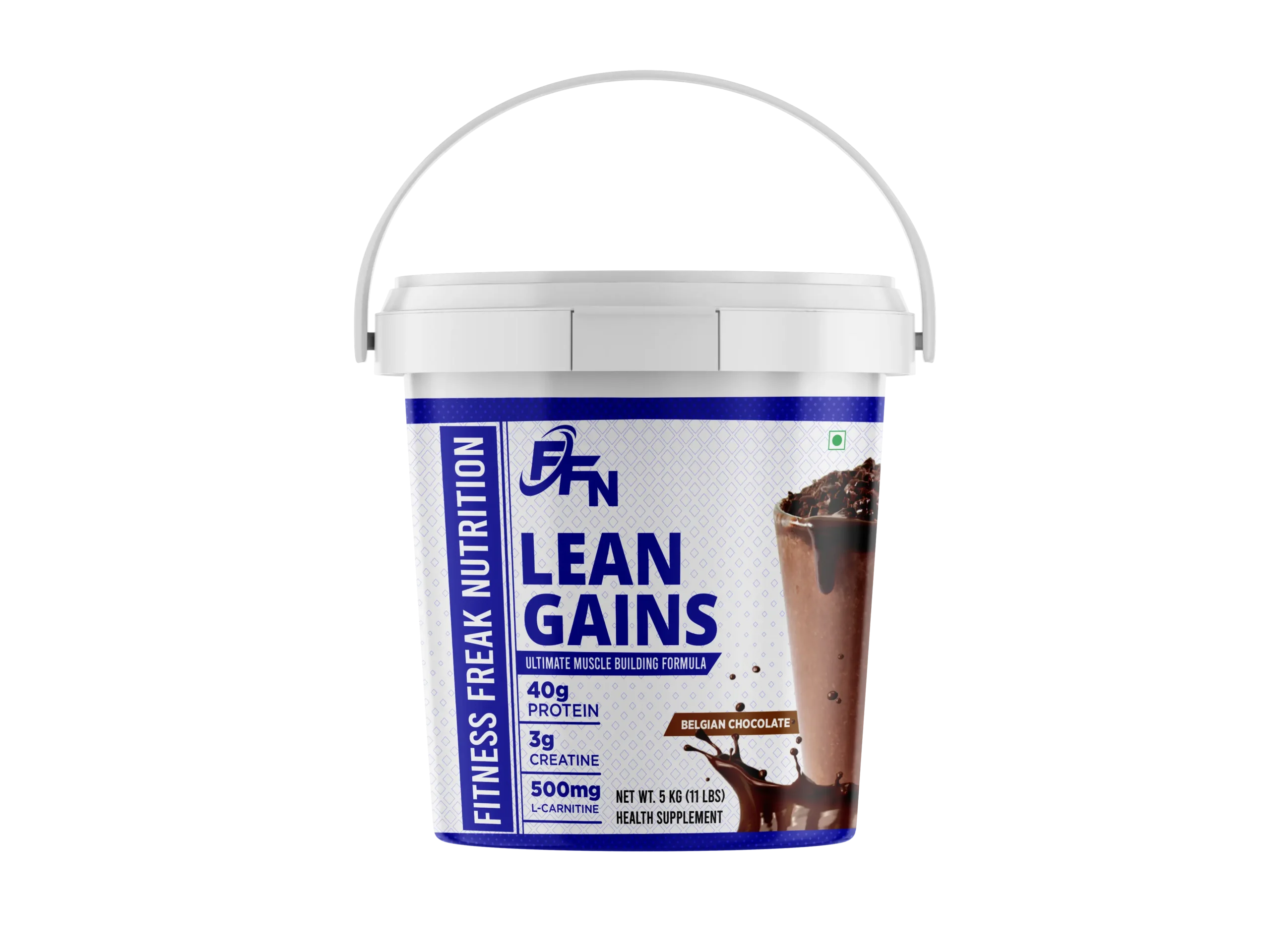 lean gainer 5.5 lbs high protein malai kulfi