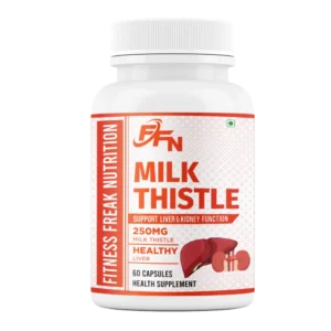 milk thistle support liver & kidney function | 250 mg milk thistle | 60 capsules