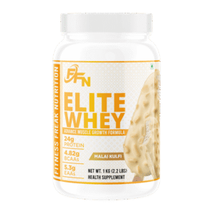 elite whey 1kg malai kulfi front